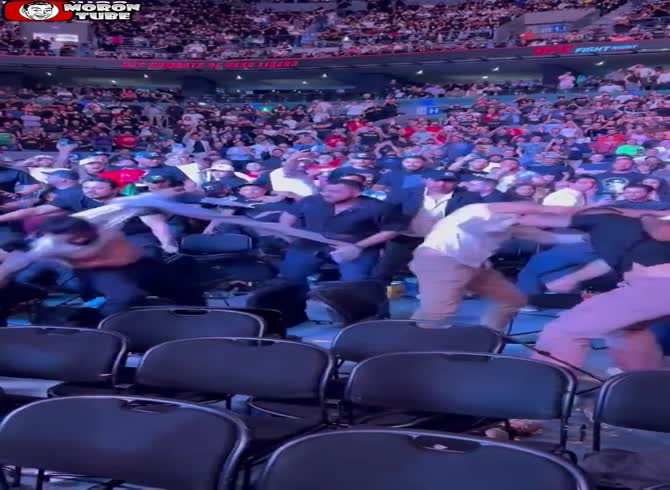 Video :A man knocks out two consecutive men during a UFC bout